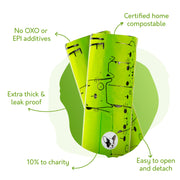Certified Home Compostable Cat Litter Bags